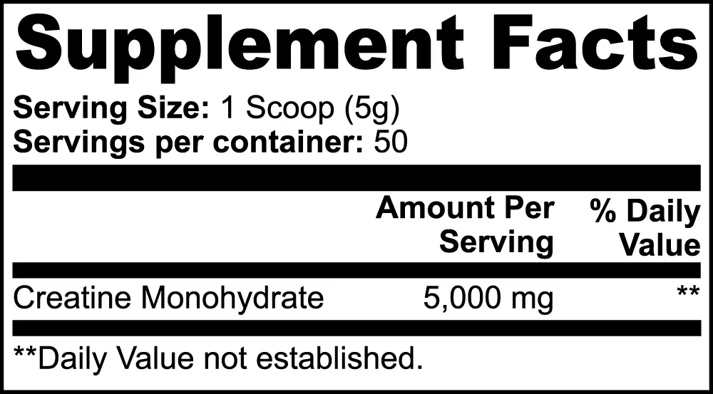 Creatine Monohydrate - EB7