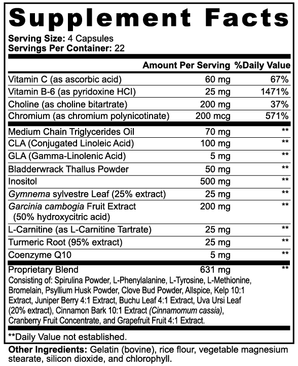 Fat Burner with MCT - EB7