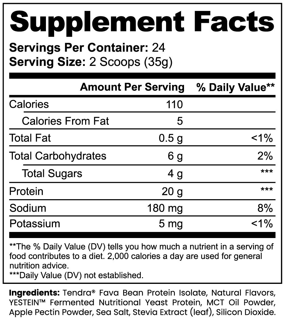 Plant Protein (Vanilla) - EB7