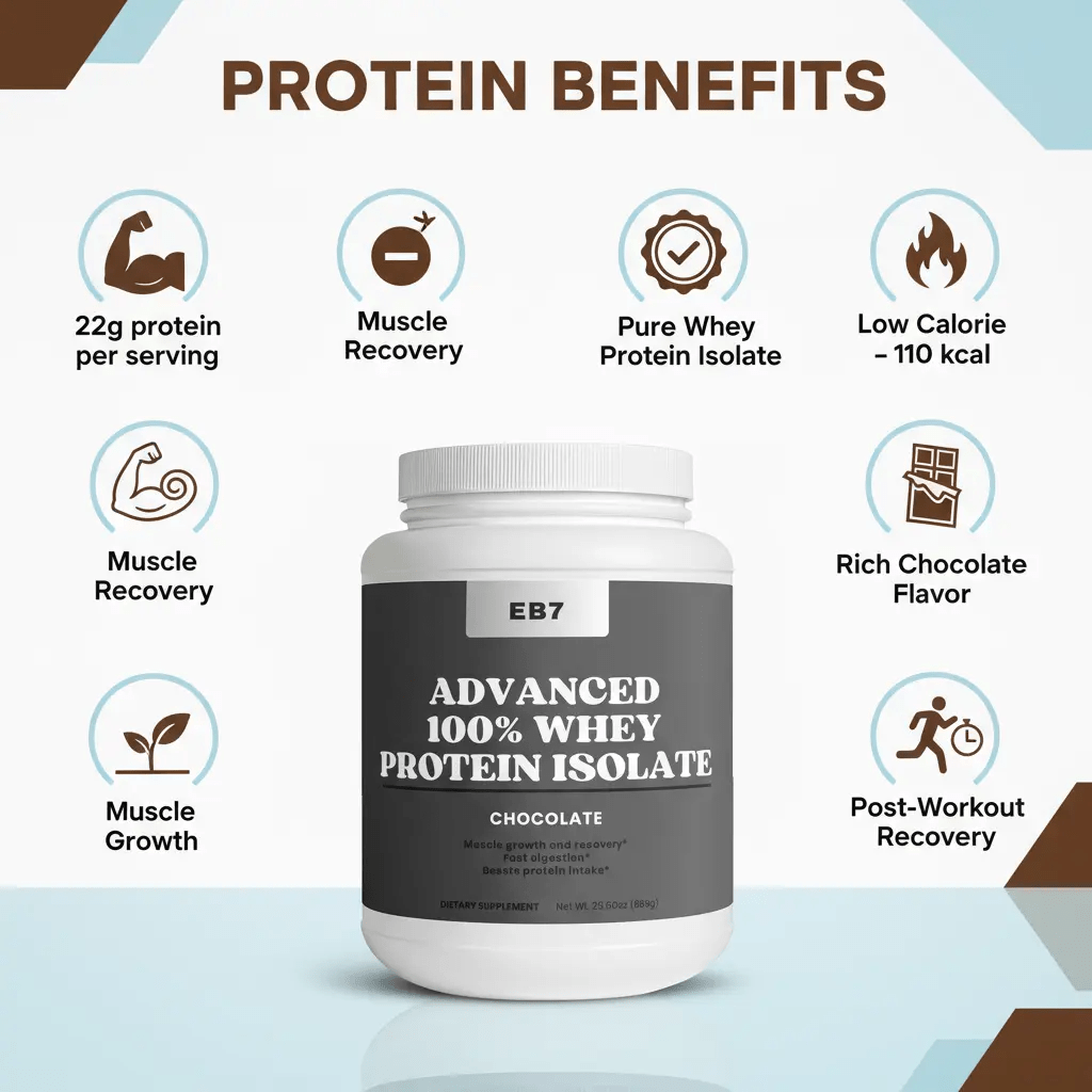 Advanced 100% Whey Protein Isolate (Chocolate) - EB7