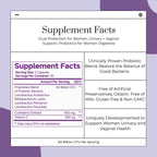 Vaginal Probiotic — 60 Billion CFU | Vaginal & Gut Support (60 capsules - EB7